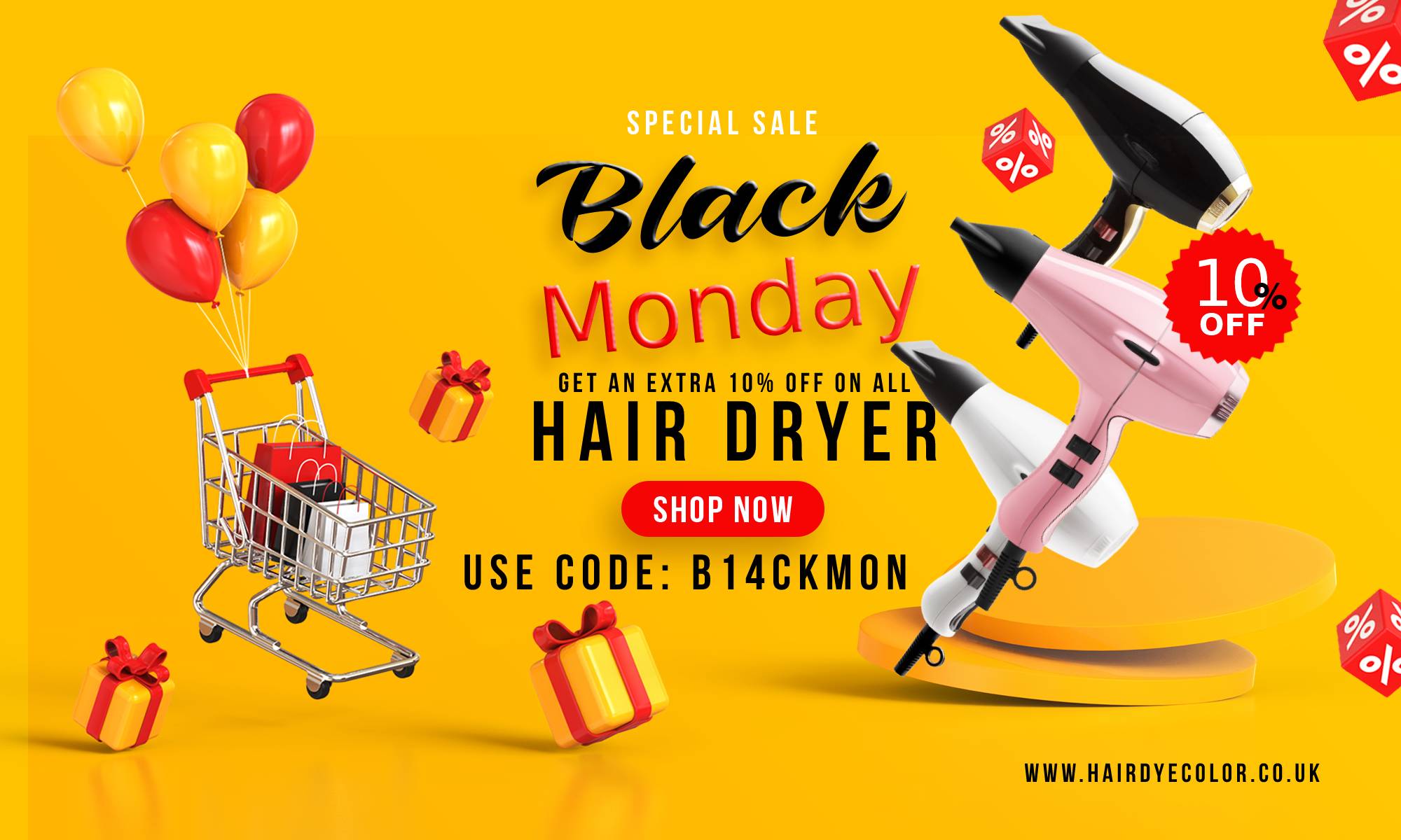 Sale for hair dryer